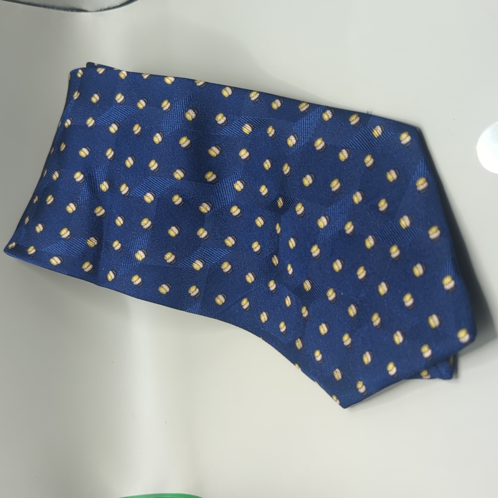 PIERRE CARDIN Neck Tie Blue 100% Silk